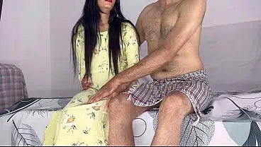 HOT SKINNY GIRL TIGHT PUSSY FUCKED BY BIGGEST COCK UNCLE WITH CLEAR AUDIO