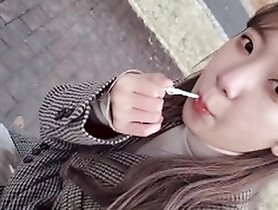 Japanese teen  girl creampie small tits big dick Uncensored Leaked 21