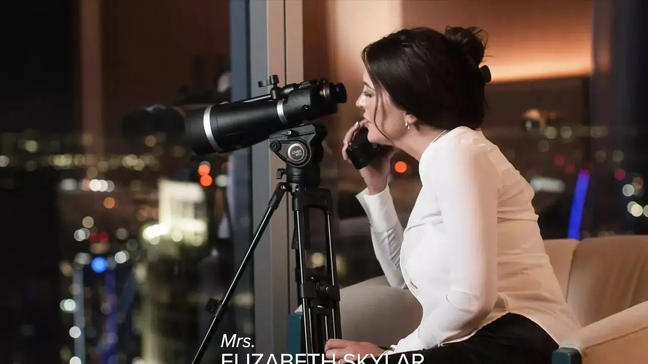 MILFY Thirsty Stakeout Cop Elizabeth Seduces Young Agent