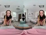 Nasty gf Eveline Dellai will play with your dick