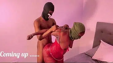 OH MY GOD -I’m gonna cum she got her demons fucked out her Ebony pussy