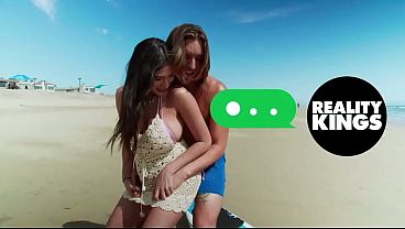 REALITY KINGS – Stepmom Britney Amber Joins Stepdaughter Kenzie Reeves And Her Boyfriend For Wild Kitchen Sex