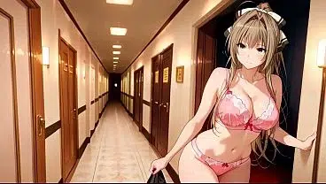 Sento Isuzu arrived on request. Sento has anal sex at the hotel with multiple creampies. Sento Isuzu hentai cosplay (AI-generated)