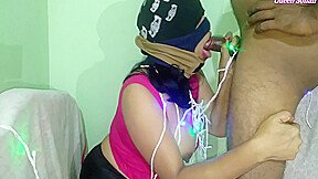 Deepthroat Queen – After Birthday Party Step sister Give Deep Cum Swallowing
