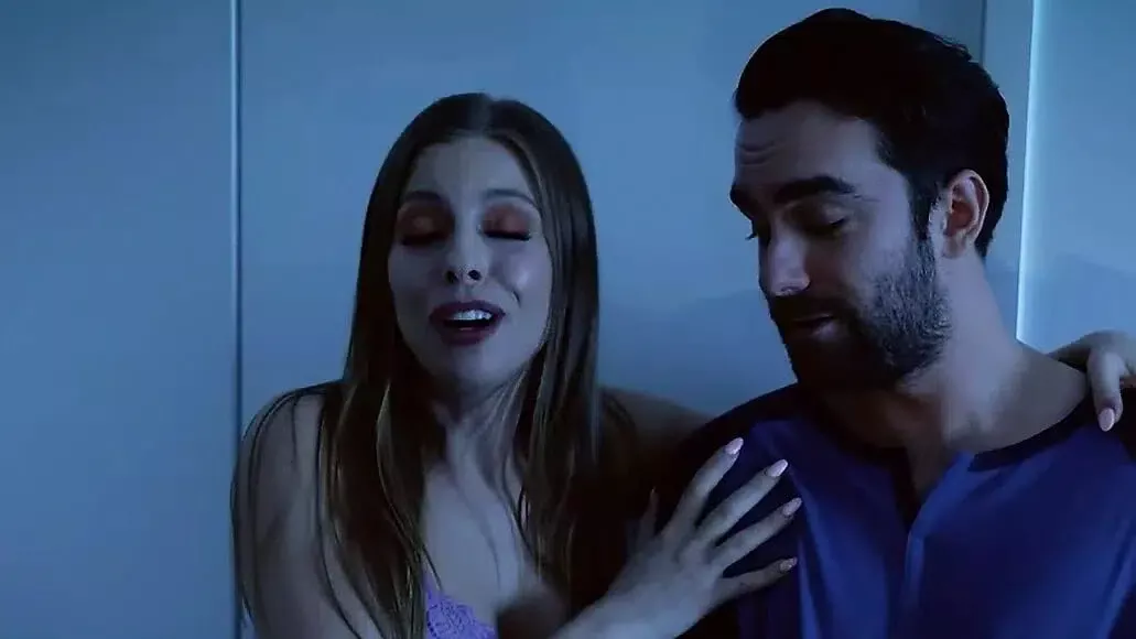 Family Strokes –  Horny Stepson Pounds His Tempting Stepmom While His Stepdad Is Right Next To Them