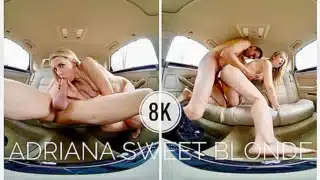 Adriana In The Car From A Different Perspective – Adriana Sex And Adriana Sweet Blonde