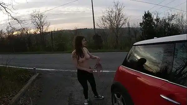 Almost caught doing threesome sex in the street during covid19 quarantine!!!!!