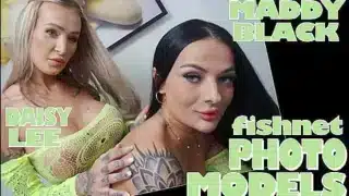 And Fishnet Photo Models – Daisy Lee And Maddy Black