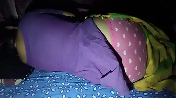 Big Ass of Desi Cute Sleeping Housewife