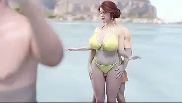 Big Tits Step Aunt MILF With A Perfect Ass Public Beach Pussy Rubbing With Huge Cock Step Nephew Right Behind Her Cuckold Husband | Heart Problems