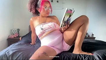 Bloated Belly and Big Ass Farting While Reading Relaxed Bed Gas