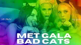 Braylin Bailey, Lily Larimar And Kiara Cole In Met Gala Bad Cats – Vr Porn Pmv By