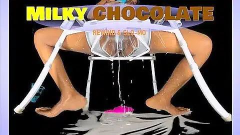 Chocolate Bae In Milky Chocolate – Ebony Drenched In White Toilet Pov