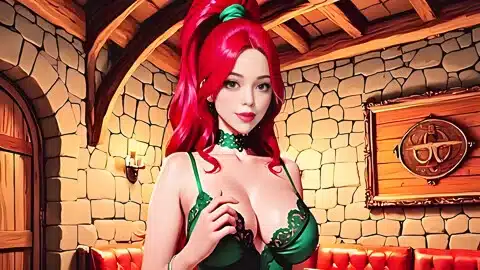 Divine Elixir – Fantasy Sorceress Summons A Dungeon Master For An Intimate Ritual Ai Animation