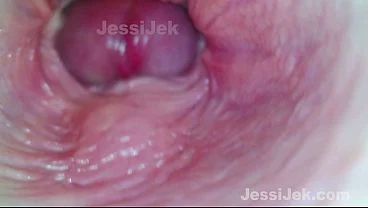 Dream babe got Twice Creampie  Endoscope inside showed Extreme Fuck JessiJek