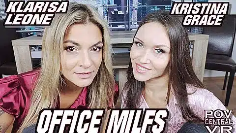 Kristina Grace And Klarisa Leone – Office Milfs