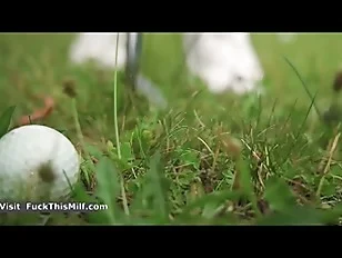Megan Murkovski & Jessie Ames – Golfcourse Sexromp