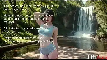 My stepsister and I had sex in the park by the waterfall after our run. I love fucking her, and she loves taking my dick. She’s a real slut[AI]