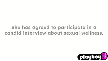 Petite redhead teen Myra Moans passion masturbation after interview for the Playboy