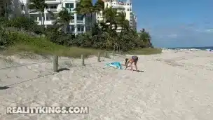 REALITY KINGS – James Helps Armani Black Pitch Her Tent And Gets Rewarded With Her Tight Pussy
