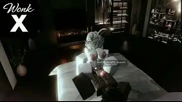 [ROBLOX] Bunny girl lets me fill up all her holes