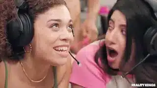 Sex Orgy With Horny Gamer Girls Willow Ryder And Sarah Arabic