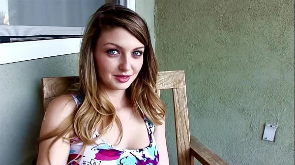 STACI SILVERSTONE 19 YO Huge Cock POV Blowjob and Huge Load Cum Swallow – WoW! A