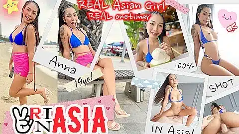 Superhot Asian Beachgirl Fucks Happy Tourist
