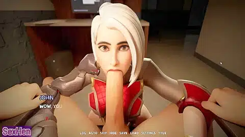 The Blonde With The Huge Ass Wants To Suck My Cock And Make Me Cum Inside Her Pussy Runrunrun Hentai Games