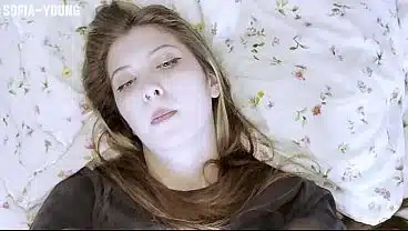 TIED UP & HELPLESS YourSofia Uses Her Perfect Bare Feet To Milk His Cock Then Gets ASS DESTROYED!