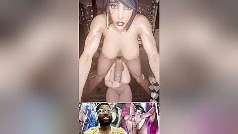 Trans Cock Sucking On A Dark Elf Cock, Sombra Jerks Off A Futa, Trans Cock Milking, Compilation