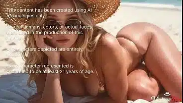 When I got to the beach, I didn’t expect my ex to be there. Out of spite, I grabbed this bitch tightly and fucked her![AI]