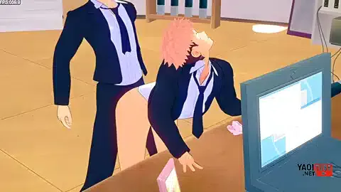 Car Toon In Jujutsu Kaisen Yaoi – Yuuji Fucked By Gojo On A Table