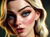 Sexy blonde Taylor Whyte in 3D audio POV clos
