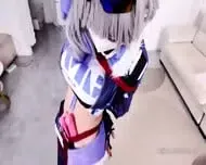 Silver Wolf bondage