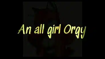 8 women in a lesbian orgy