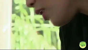 A bombastic Asian with big tits stops massaging her client to deepthroat his dick