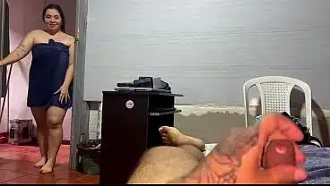 BBW with huge tits fucked by a big cock. creampie