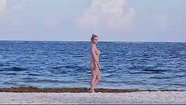 Beach Perv Gets A Taste Of His Own Medicine