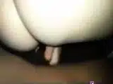 Big-Ass Amateur Girl in Homemade Interracial Video