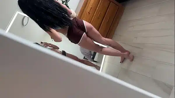 Caught Gooning To Goth Step Sister
