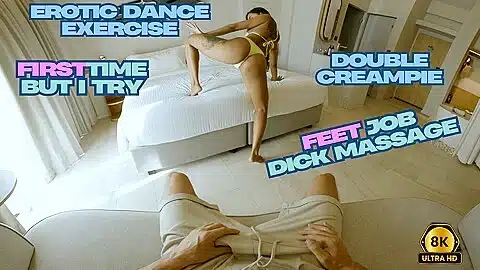 Cherry Lee In My First Time But I Try Exotic Dance Exercise