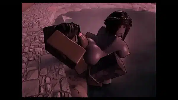 Chica en Roblox tiene sexo