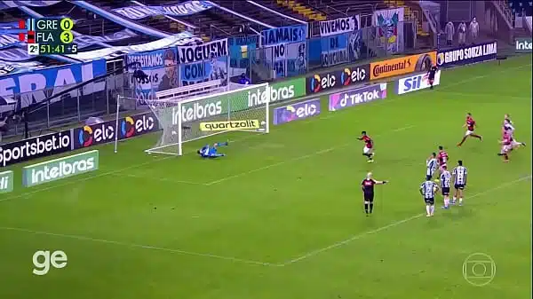 Flamengo o Grêmio de novo. 4 x 0 Delicioso na Copa do BR
