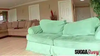Gorgeous Ebony Coffee Brown Mounts A Big Black Cock