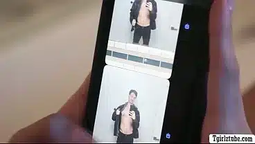Handsome dude falls into TS honey trap