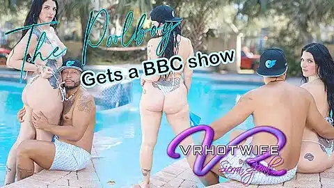 Jess B716 – A Bbc Distraction For The Pool Boy