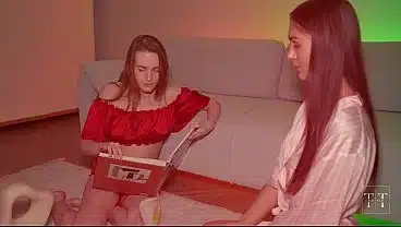 Lesbians Lick Each Other. 4K HD Tim Team