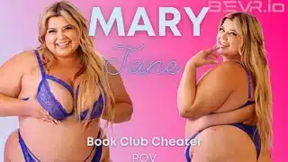 Mary Jane Bbw In Book Club Cheater