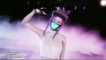 [MMD] Aespa – Armageddon – Akali Sexy Kpop Dance League of Legends Hentai Uncensored 4K 60FPS